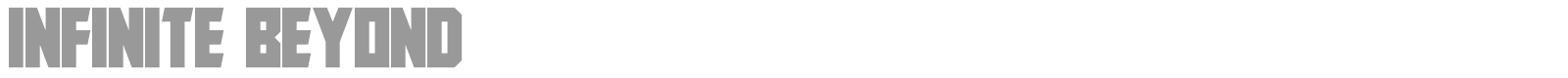 Infinite Beyond font preview